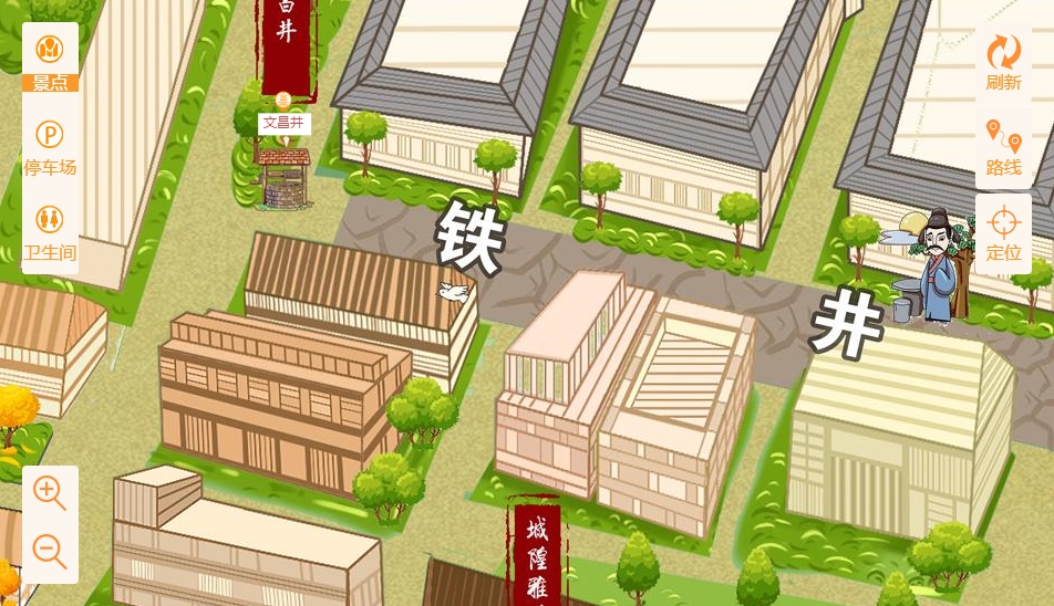 南山智慧景区：手绘地图与语音导览的完美融合